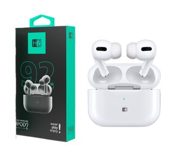 HEATZ® ZB92 PRO WIRELESS AIRPODS NOISE-CANCELING FEATURE , WHITE