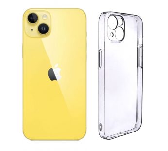 iPhone 14 PLUS SLIM CRYSTAL CASE ANTI-YELLOW PC MATERIAL FULL PROTECTION